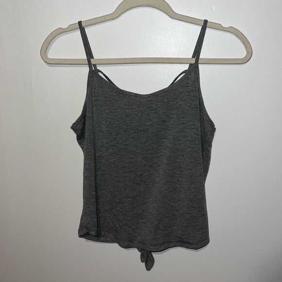 Grey Tied Tank - Picture 4 of 4